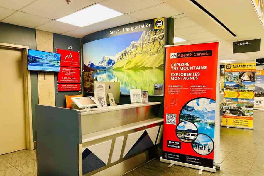 Flughafen Calgary YYC nach Banff (privater Transfer). Foto: GetYourGuide Flughafen Calgary YYC nach Banff (privater Transfer). Foto: GetYourGuide