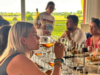 Lazise: experiencia de cata de vinos con delicias locales