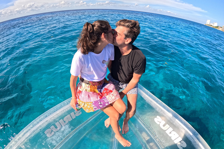 Cozumeltastic: Clear Boat Sightseeing Tour in Cozumel Cozumeltastic: Transparent Boat Tour in Cozumel