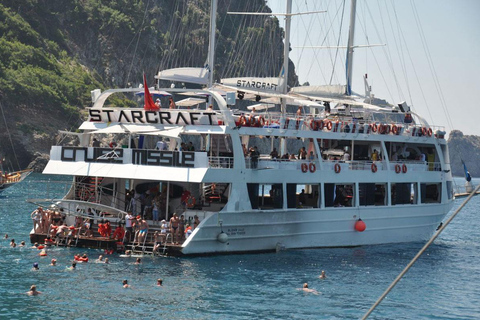 Alanya: All İn-Clusive Luxury Boat Tour With DJ and Party Alanya: Starcraft Boat Without Alcohol