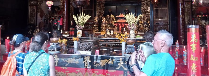 Visite de la ville de Semarang pour les croisiéristes