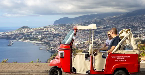 Funchal: Tuk Tuk Tour zu den atemberaubendsten Aussichtspunkten