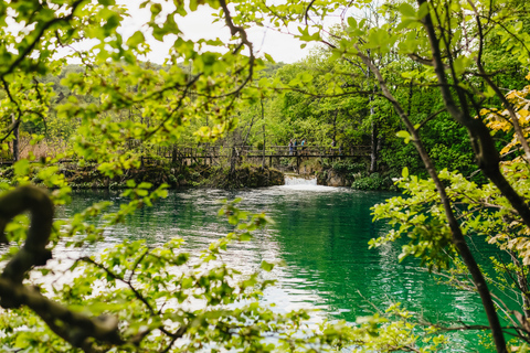 From Split or Trogir: Plitvice Lakes Tour with Entry Tickets Plitvice Lakes: Group tour from Trogir