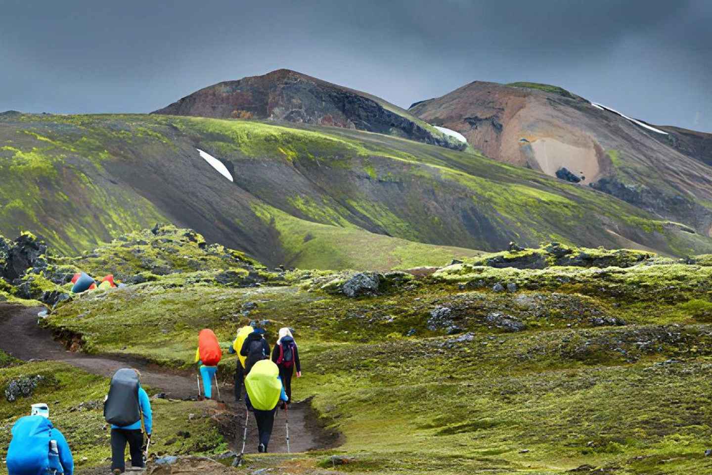 Highlands Hiking: Small Group Landmannalaugar & Hot Springs
