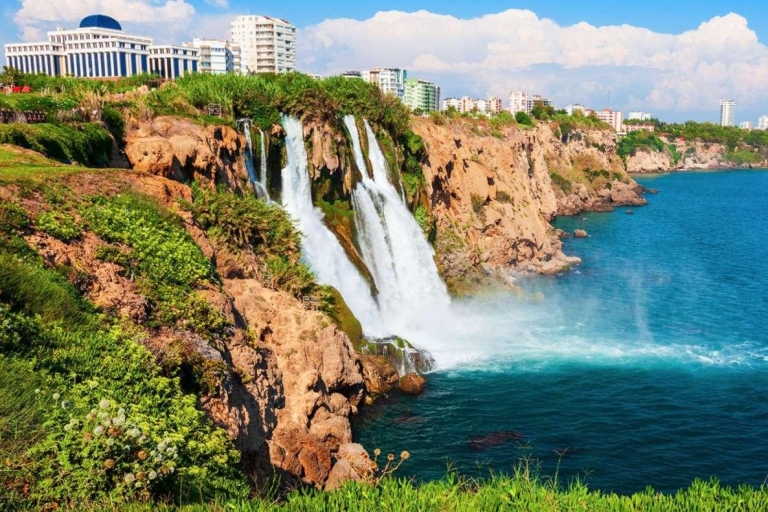 Antalya: Dagvullende tour langs drie watervallen met lunchTour met Entree Ticket en Lunch
