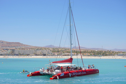 Caleta de Fuste: experiencia en catamaránOpción estándar