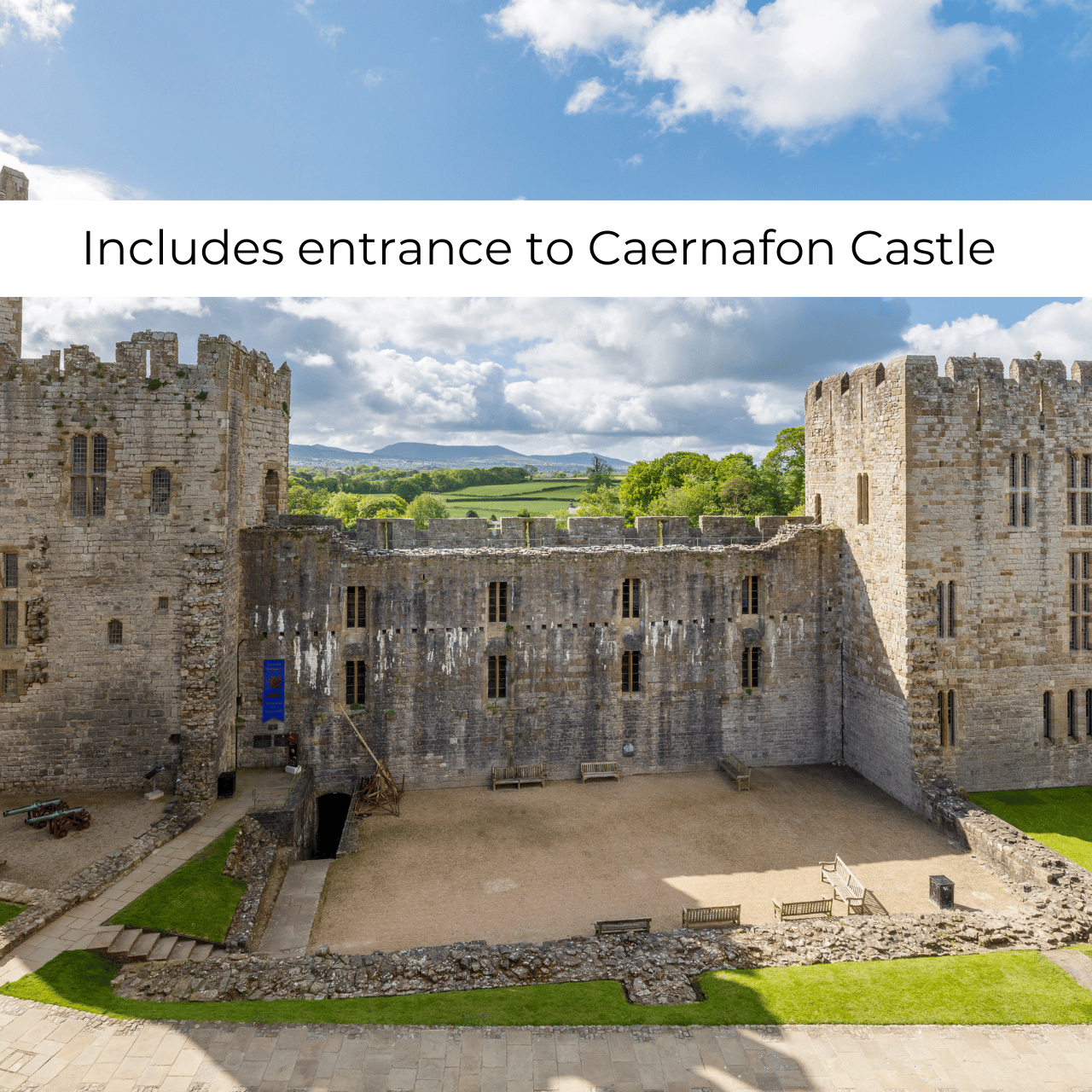 Von Manchester: Tagestour nach Nordwales und zum Caernarfon Castle