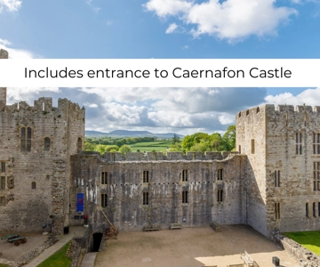 Fra Manchester: Dagsudflugt til Nordwales og Caernarfon Castle