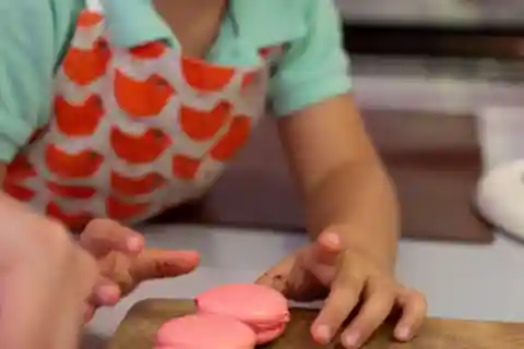 Parijs: Kinderen in de keuken - Macaron