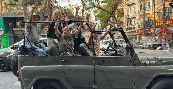 Hanoi: Historic Jeep Tour