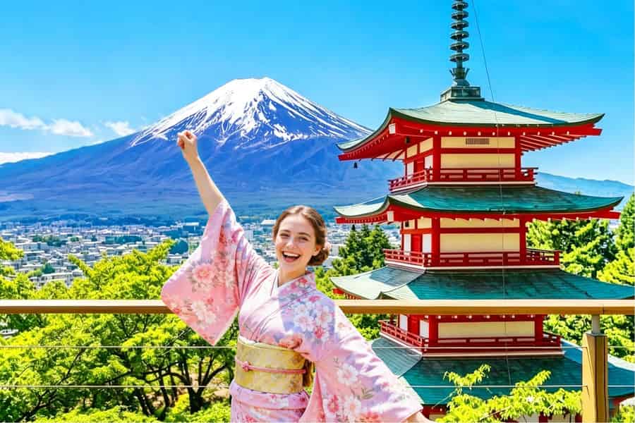 Tour zum Fuji und nach Hakone: Arakurayama, Oshino Hakkai, Owakudani. Foto: GetYourGuide
