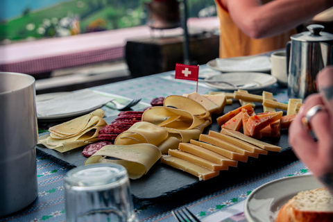 Unterseen: Alpine Cheese Farm Visit & Cheesemaking