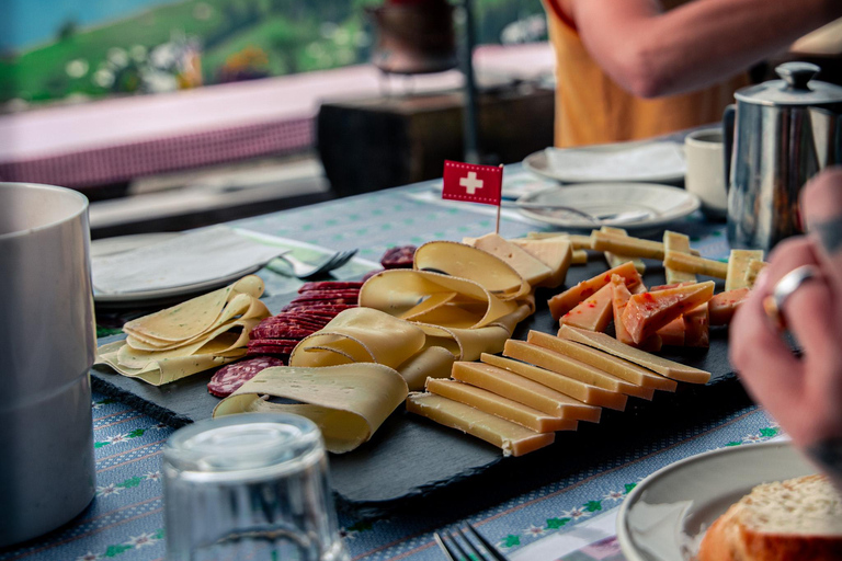 Unterseen: Alpine Cheese Farm Visit & Cheesemaking