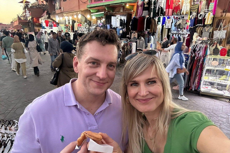 Marrakech: Authentic Moroccan Food Walking Tour & Dinner