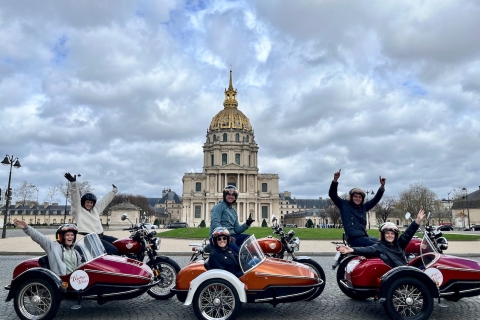 Paris: Denkmaltour im Motorrad-Seitenwagen