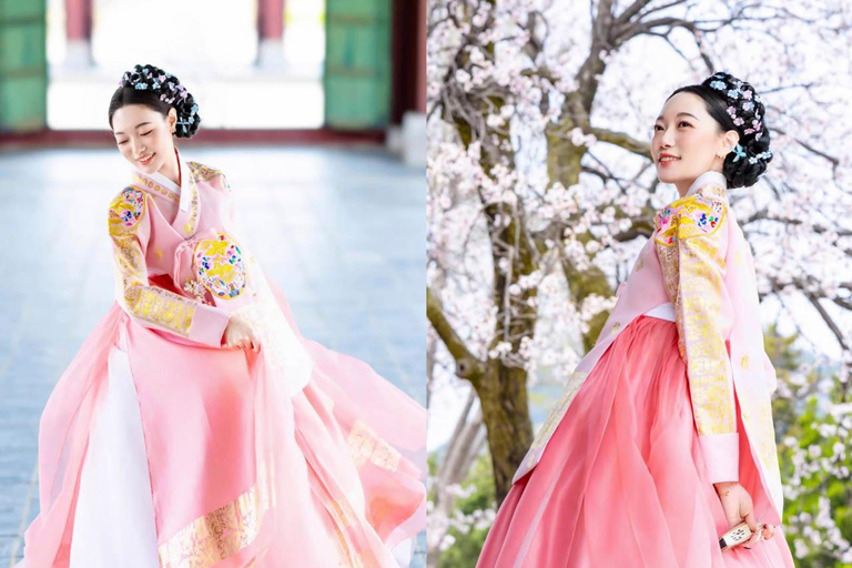 Royal Hanbok Dress-Up & Professional Photoshoot Experience