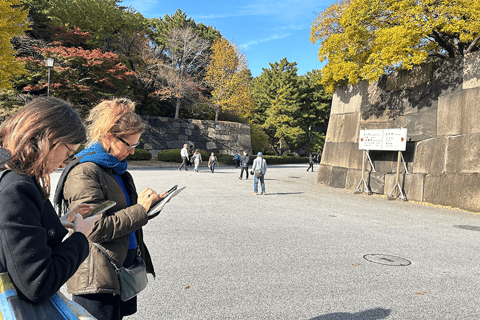 Tokio: Historyczna wycieczka piesza do Pałacu Cesarskiego, Zamek w Tokio