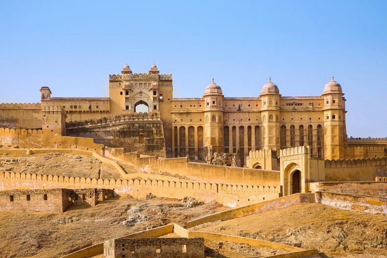 From Delhi: Golden Triangle Tour with Agra, Jaipur & Safari 3-Day Golden Triangle Tour with Taj Mahal, Jaipur & Safari