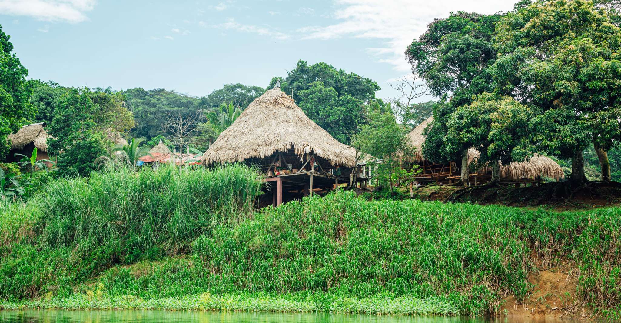 Embera indigenous Village in the Chagres Jungle & Waterfall - Housity