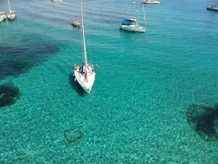 From Stintino: Half-Day Sailing Boat Tour to La Pelosa
