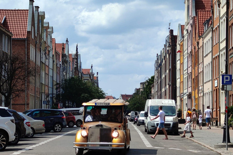 Gdansk: City Tour Golf Cart Main & Old City Sightseeing Tour Group Shared Regular Tour From Meeting Point