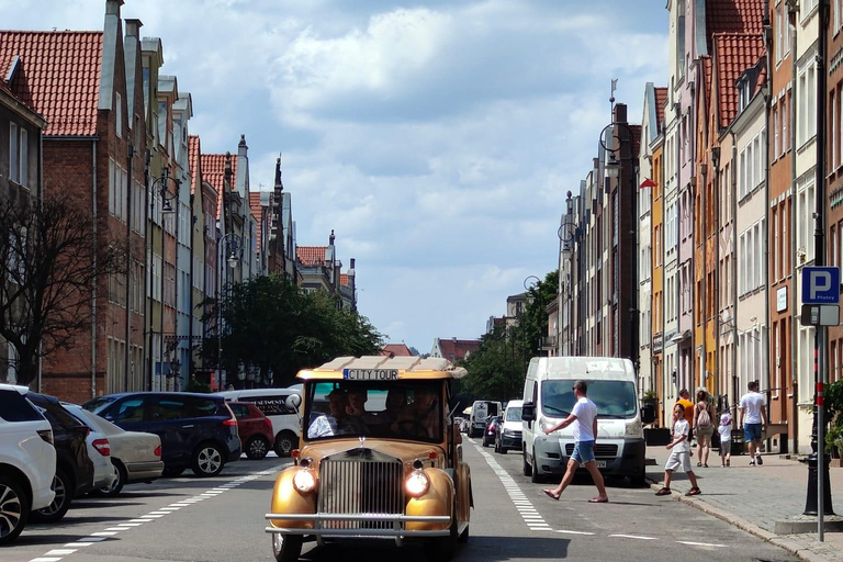 Gdansk: City Tour Golf Cart Main & Old City Sightseeing Tour Group Shared Regular Tour From Meeting Point