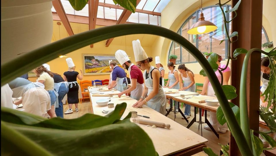 Rom: Pasta- und Tiramisu-Kurs mit feinem Wein beim Vatikan Rom: Pasta- und ...