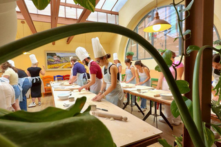 Rome: Pasta & Tiramisu Class with Fine Wine by the Vatican