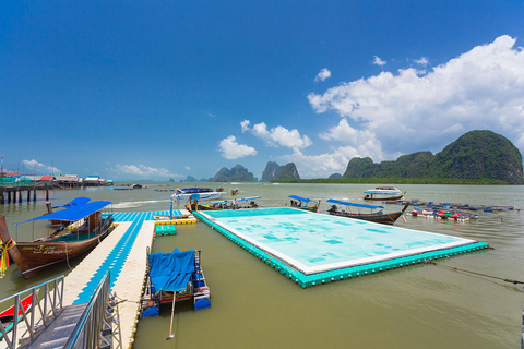 Khao Lak: Excursión a la isla de James Bond y piragüismo en barco de cola larga