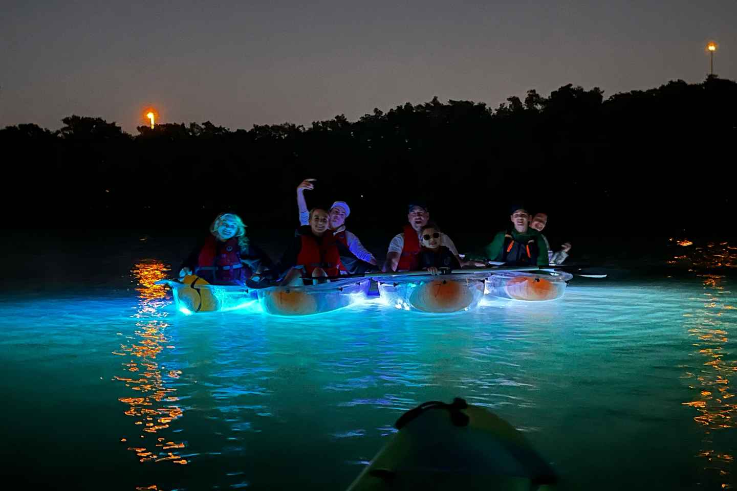 Tampa: Clear Glowing Kayak Nighttime Tour - Tampa: Clear Glowing Kayak Nighttime Tour