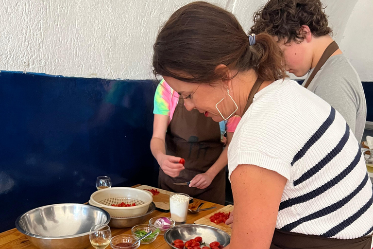 Santorini Family Farm Food & Wine Tour with Cooking Class Cooking lesson Only