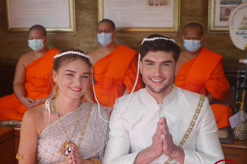 曼谷泰式佛教婚礼仪式及照片拍摄
