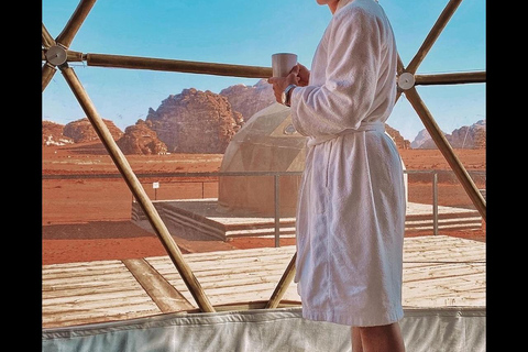 Amman: 2-Day VIP Wadi Rum Martian Tent & 4*4 & Petra Tour