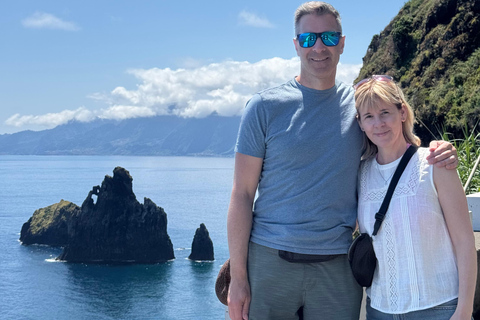West Jeep tour Madeira: Fanal, Seixal beach, Vulcaninc Pools
