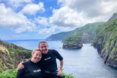 Flores: Canyoning with a Guide and Snack - Ilhéus Inferior