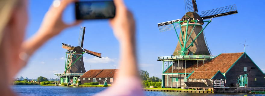 Da Amsterdam: tour guidato di Zaanse Schans, Volendam e Marken