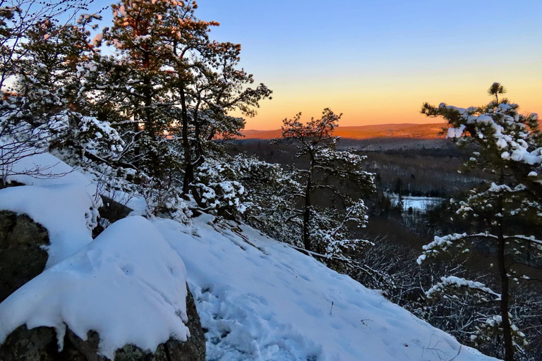 Guided Winter Snowshoe Adventure from Boston