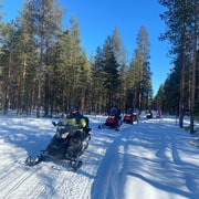 Private Schneemobil-Safari in Pyhätunturi, Lappland