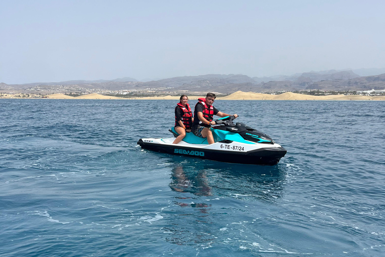 JetSki Tour entlang der Küste von Maspalomas.