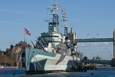 伦敦：贝尔法斯特号巡洋舰门票和南岸亮点音频导览伦敦：贝尔法斯特号巡洋舰门票和南岸亮点语音导览