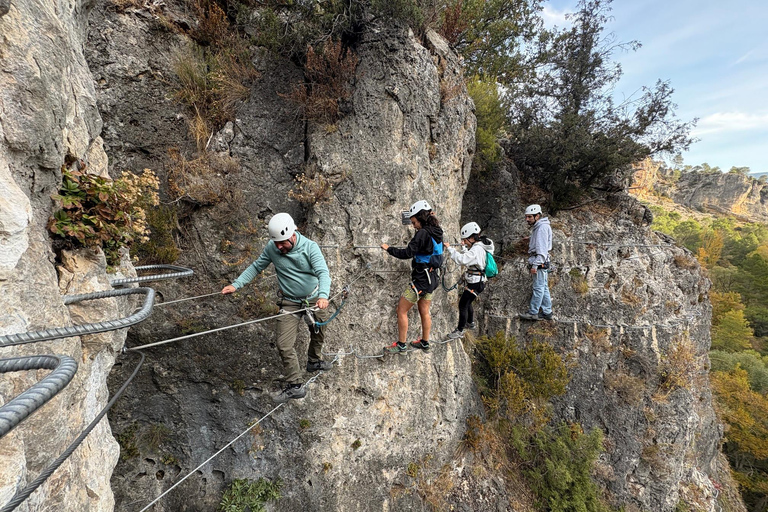 Madrid: Guided Climbing Excursion on Via Ferratas. Madrid: Guided Via Ferrata Climbing Excursion.