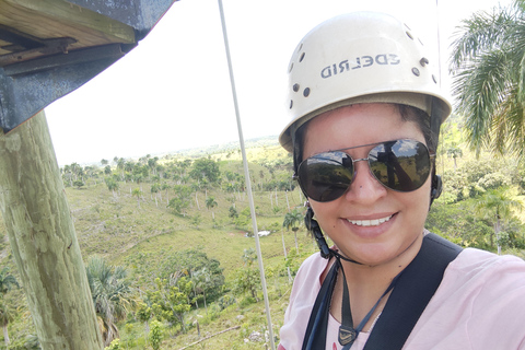 Punta Cana : Combo zipline, équitation et buggy