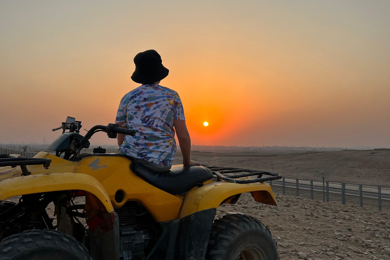 Cairo: Sunset Pyramids Quad Biking AdventureSunset Pyramids Adventure