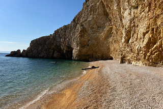 Trip to the wild bays of Stara Baška and islands near Krk
