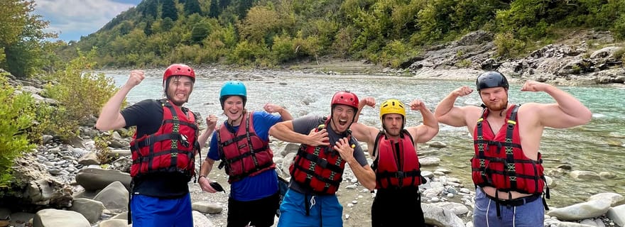 Vlora : canyon de Langarica, bains de Bënja et rafting
