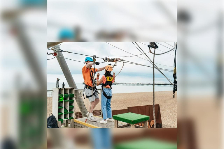 Brighton: Zip Wire Experience Ticket and Transfer