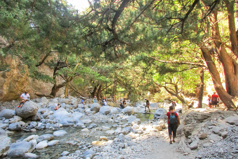 From Chania: Full-Day Samaria Gorge Trek ExcursionFrom Kalyves or Almyrida