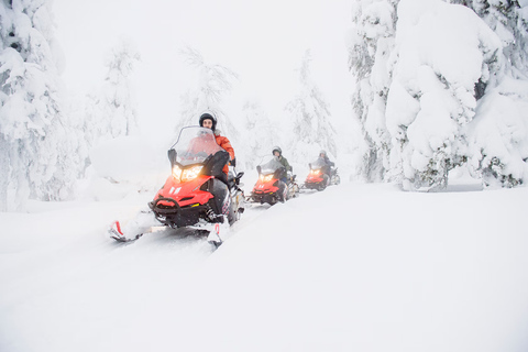 Rovaniemi : Aventure en motoneige en LaponieAventure en motoneige en Laponie