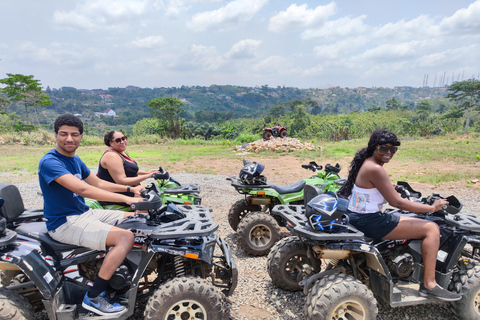 Accra: ATV quad bike, Botanical Garden, & Waterfall Tour