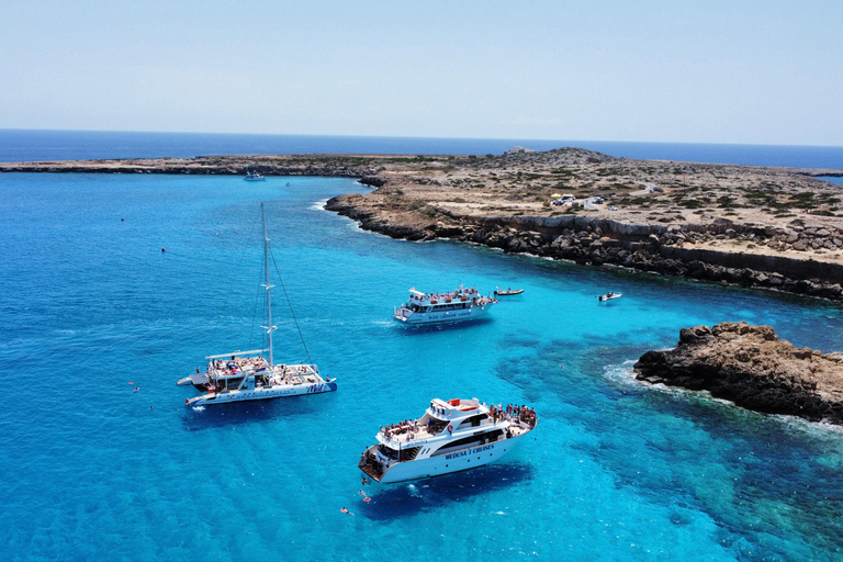 Protaras: Medusa Chill-Out Cruise to Blue Lagoon & Sea Caves